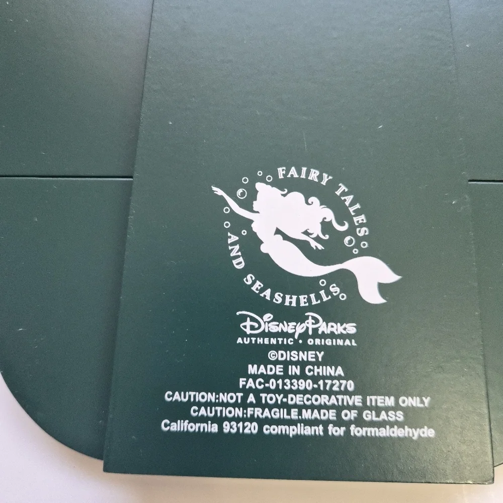 New Disney Parks Ariel Little Mermaid Mirror Teal And Aqua